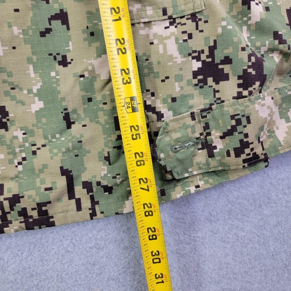 military blouse Jacket Mens Medium Green Navy Working Uniform Type III Camo - Picture 6 of 9